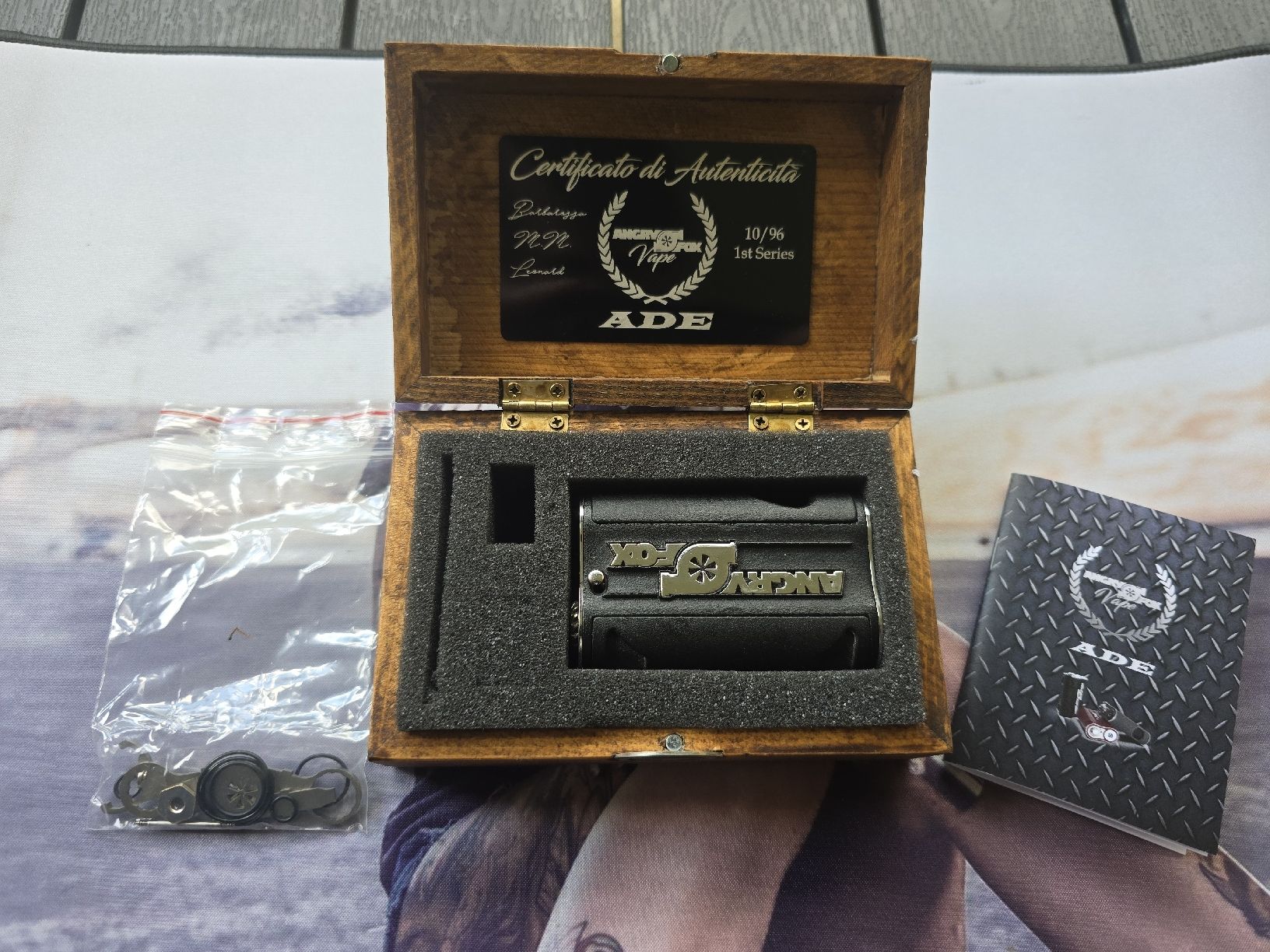 Angry Fox ADE Squonker Mech Mod (D'occasion)  Dbendorf pour CHF 65  avec  livraison | Acheter sur Ricardo