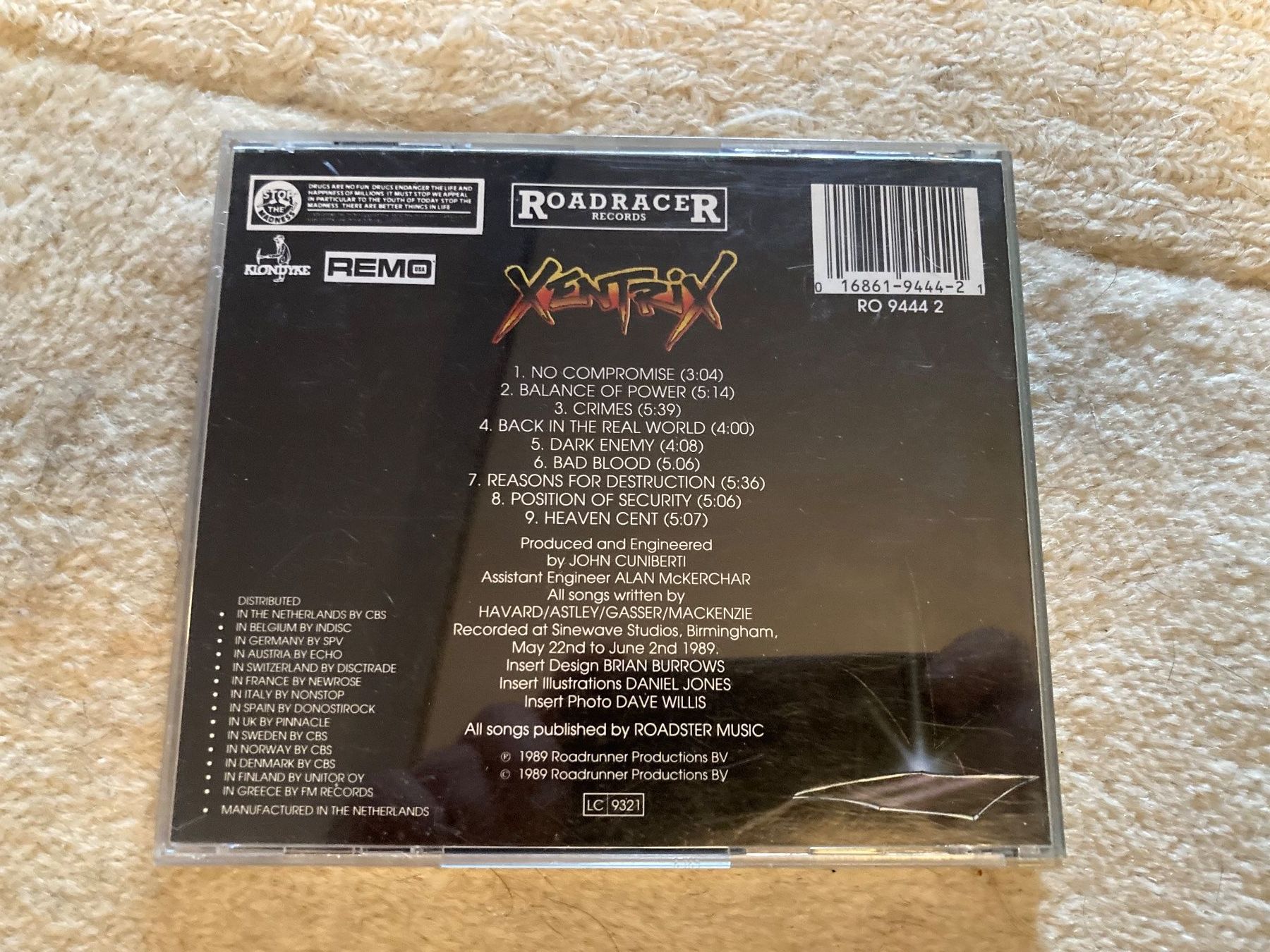 CDs: Xentrix- Shattered Existence CD Original 1989, Sammler – Gebraucht aus Wagenhausen von Novafreund283 2