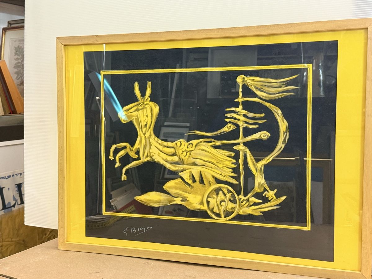 Arts picturaux & lithographies: Georges BRAQUE - Le char de Médée – D'occasion à Solothurn par NUVICO 3