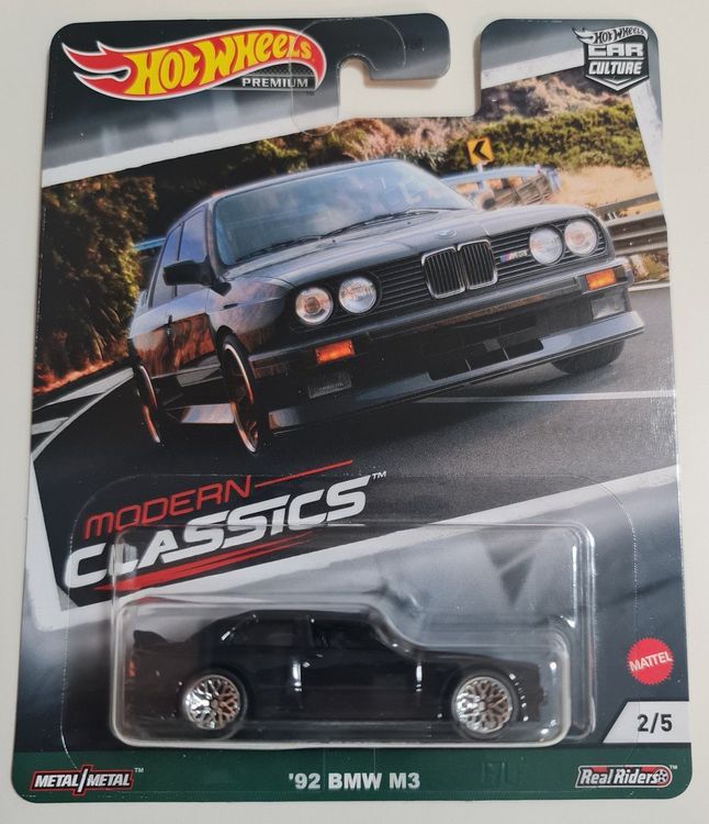 Hot Wheels BMW M3 1992 – Serie Silver – Modellino Collezione – Nuovo