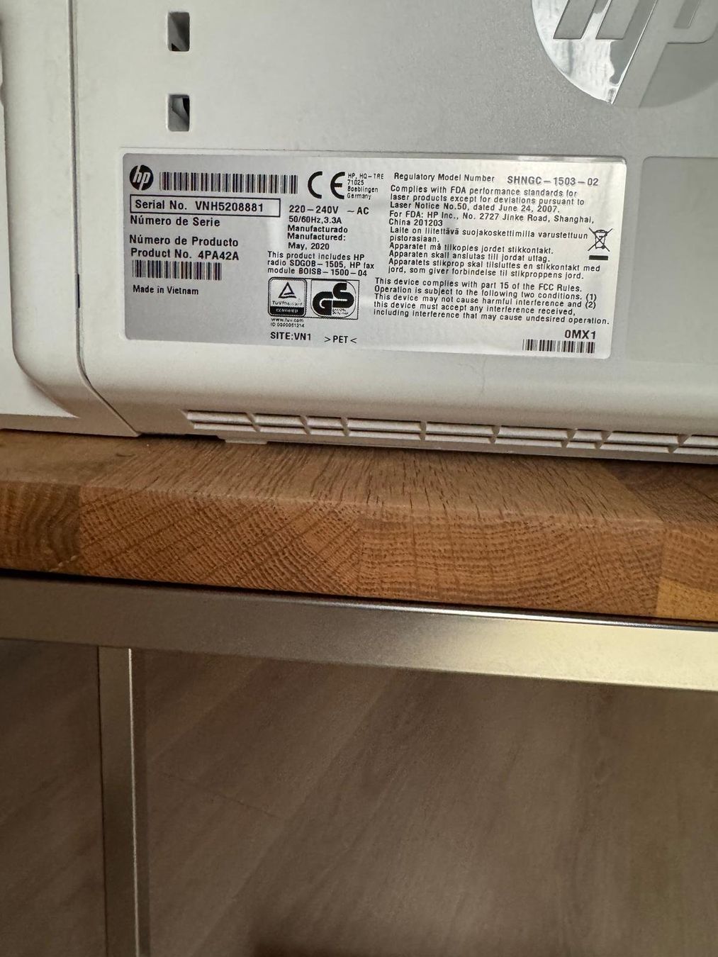 Hewlett Packard Stampanti: HP LaserJet Pro MFP M148fdw / Multifunktions Laserdrucker – Usato da Opfikon venduto da Camparisoda 2