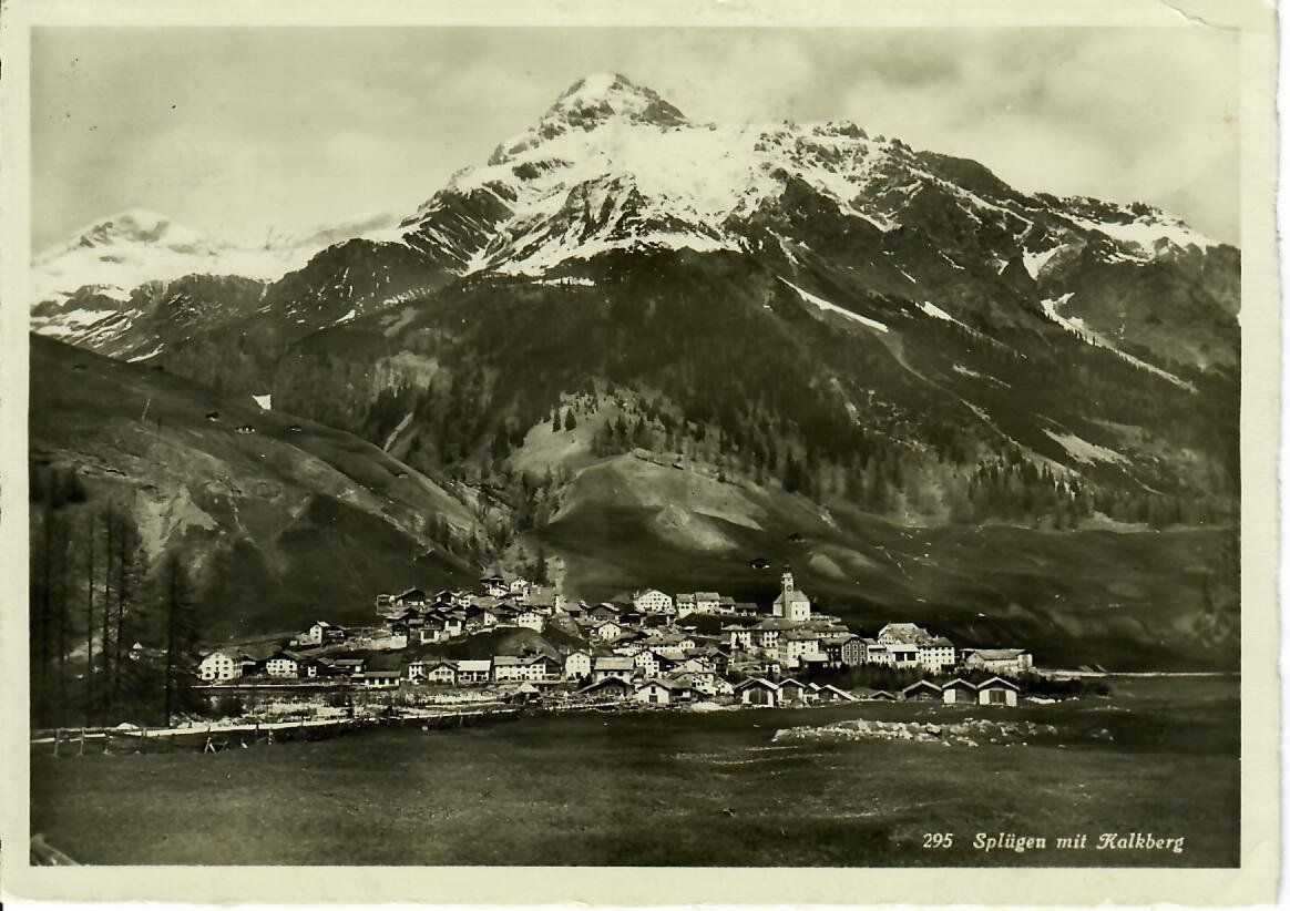 Cartoline postali: Splügen 1934 – Usato da Hochdorf venduto da Ziegel-16
