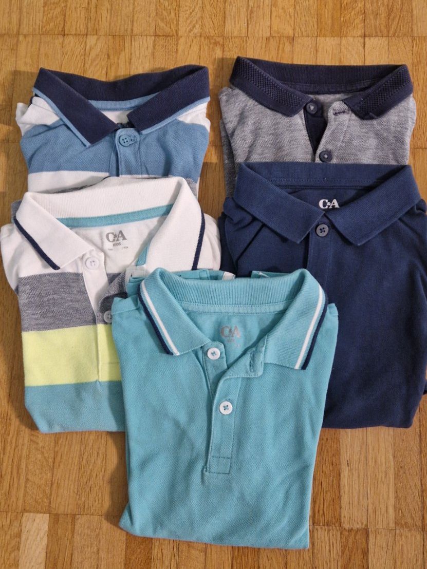 Camicie, T-shirt & Polo: 5x Poloshirt Gr.122 – Usato da Luzern venduto da Prusil