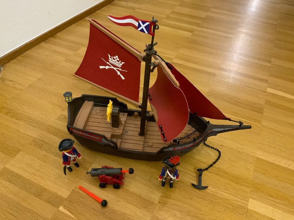  Foto zu Playmobil Soldaten-Kanonensegler (Gebraucht) in Bettingen für CHF 9 