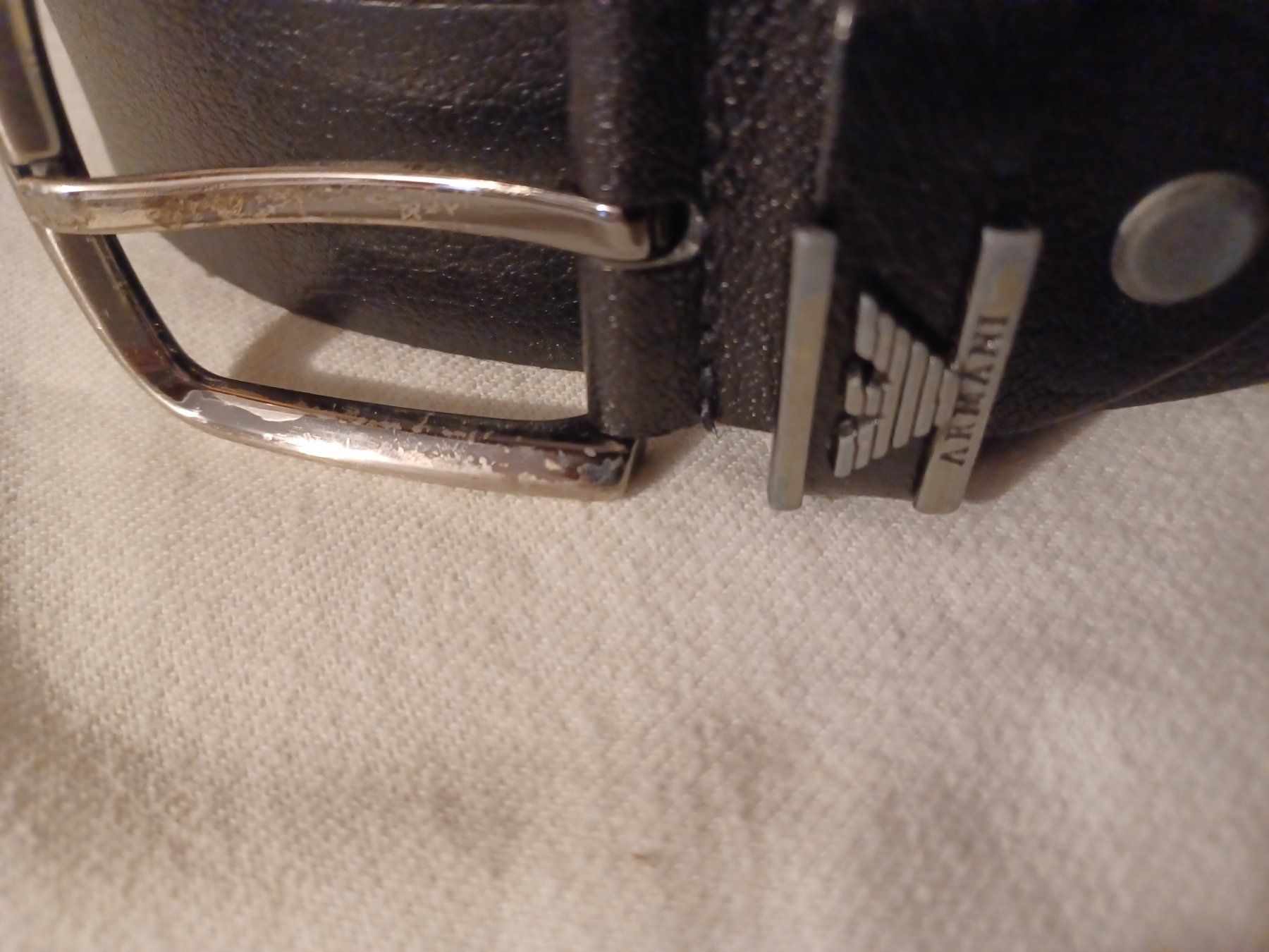 Armani Cinture: ARMANI GURTEL 120 CM. REAL LEATHER – Usato da LUZERN venduto da picci01 1