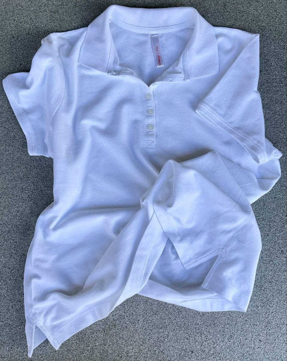 Magliette Polo: Sheego Basic - hochwertiges Damen Poloshirt, Gr. 44/46 – Nuovo (secondo la descrizione) da Regensdorf venduto da lotti8105 2