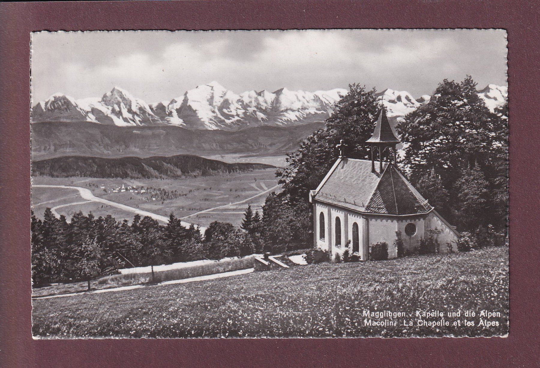 Cartes postales: MAGGLINGEN - Kapelle – D'occasion à Pully par nicecards
