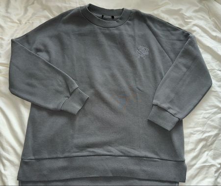 Daily Poetry Pullover, Grau, Grösse M, Top Zustand!
