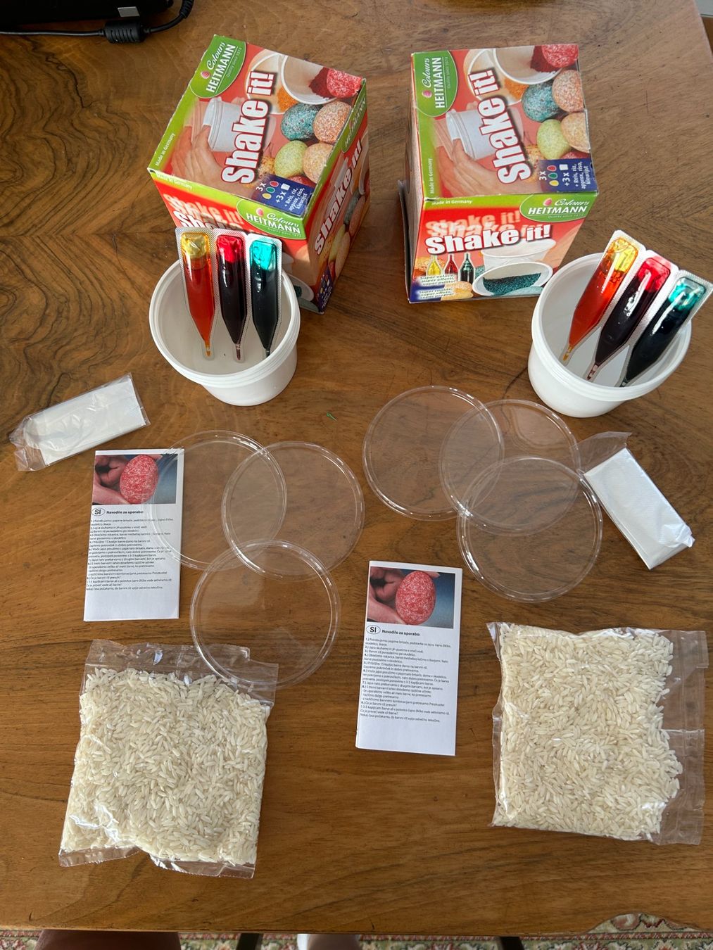 Kit bricolage: 2x Shake-It Ostereier-Färbesets + 2x Malsets mit Eierhalter – Usato da Küsnacht ZH venduto da filo_fila8700 6