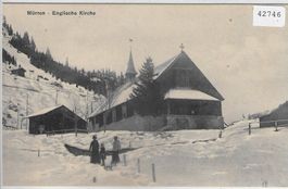 Mürren - Englische Kirche im Winter
