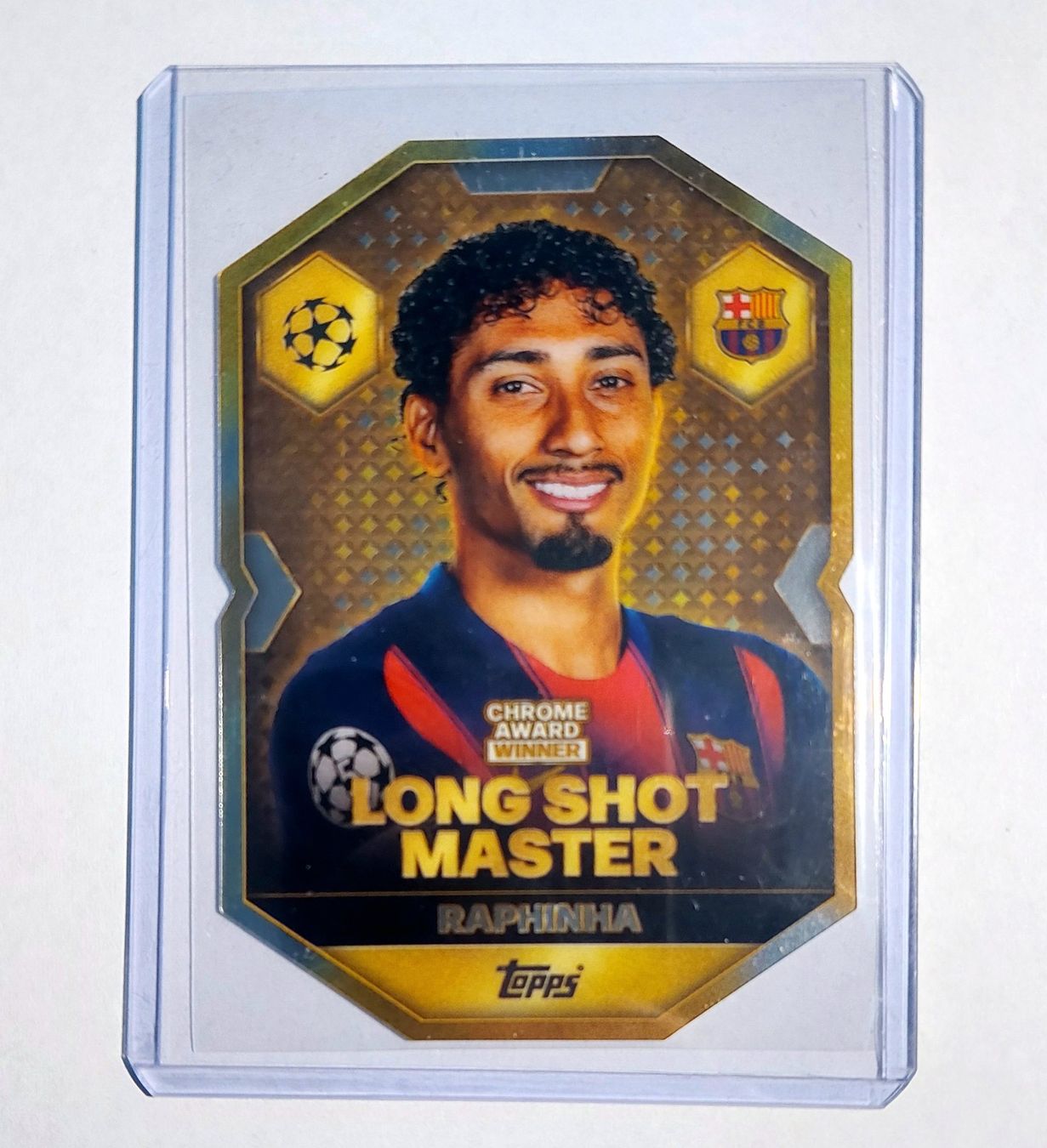 RAPHINHA 2025 Topps Chrome Award Winner SHIELD CA 11 WOW! (Neu (gemäss ...