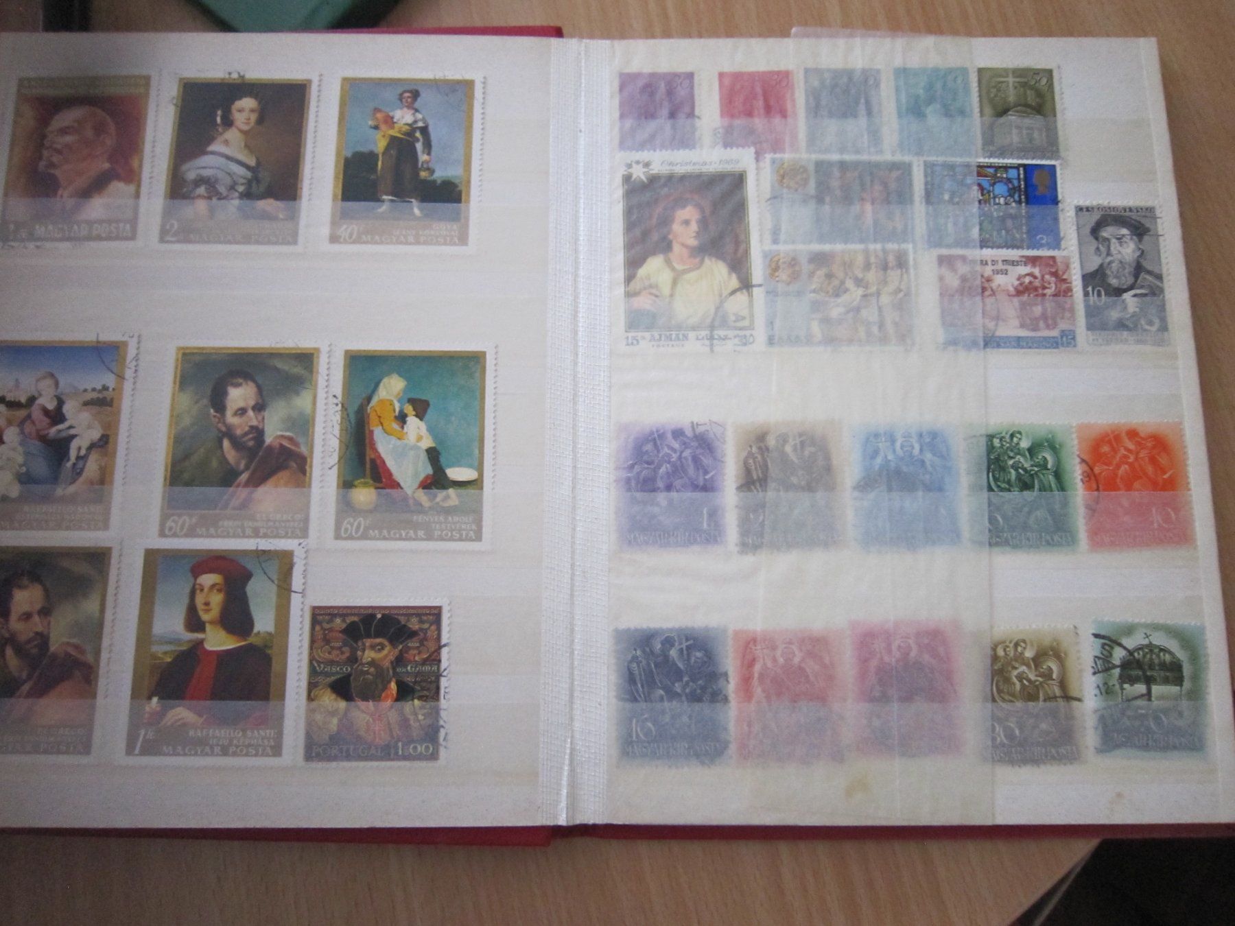 Alle Briefmarken: Lot O7 Album mit Marken Tiere, Blumen, ecc – Gebraucht aus Giubiasco von sal_9j6w 1