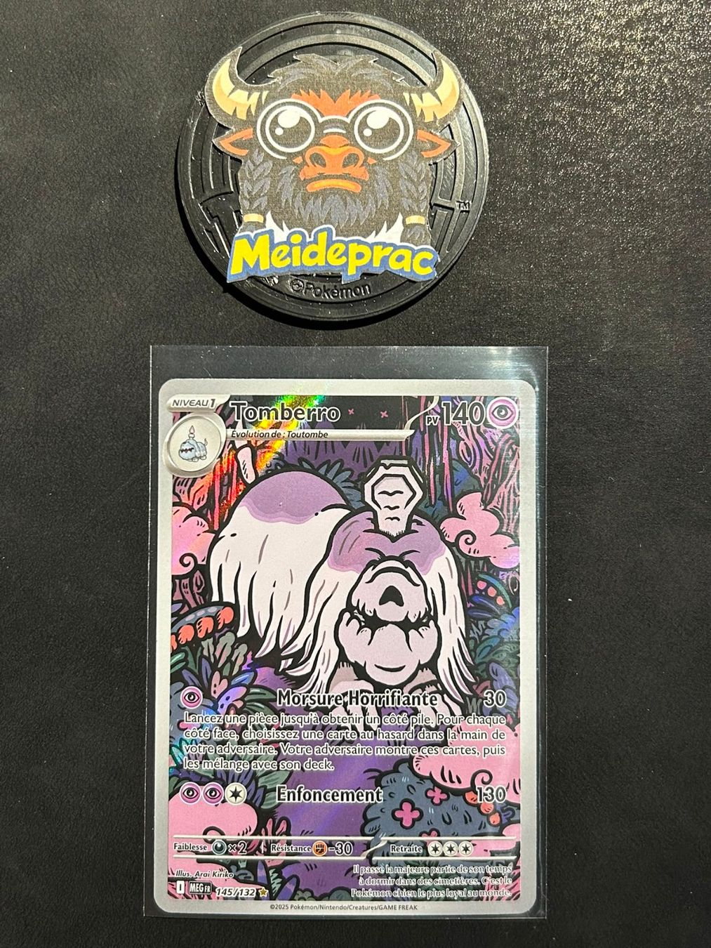 Pokémon Sammelbilder & Trading cards: Tomberro IR Méga Evolution (MEG145) FR NM – Neu (gemäss Beschreibung) aus Vevey von Meideprac