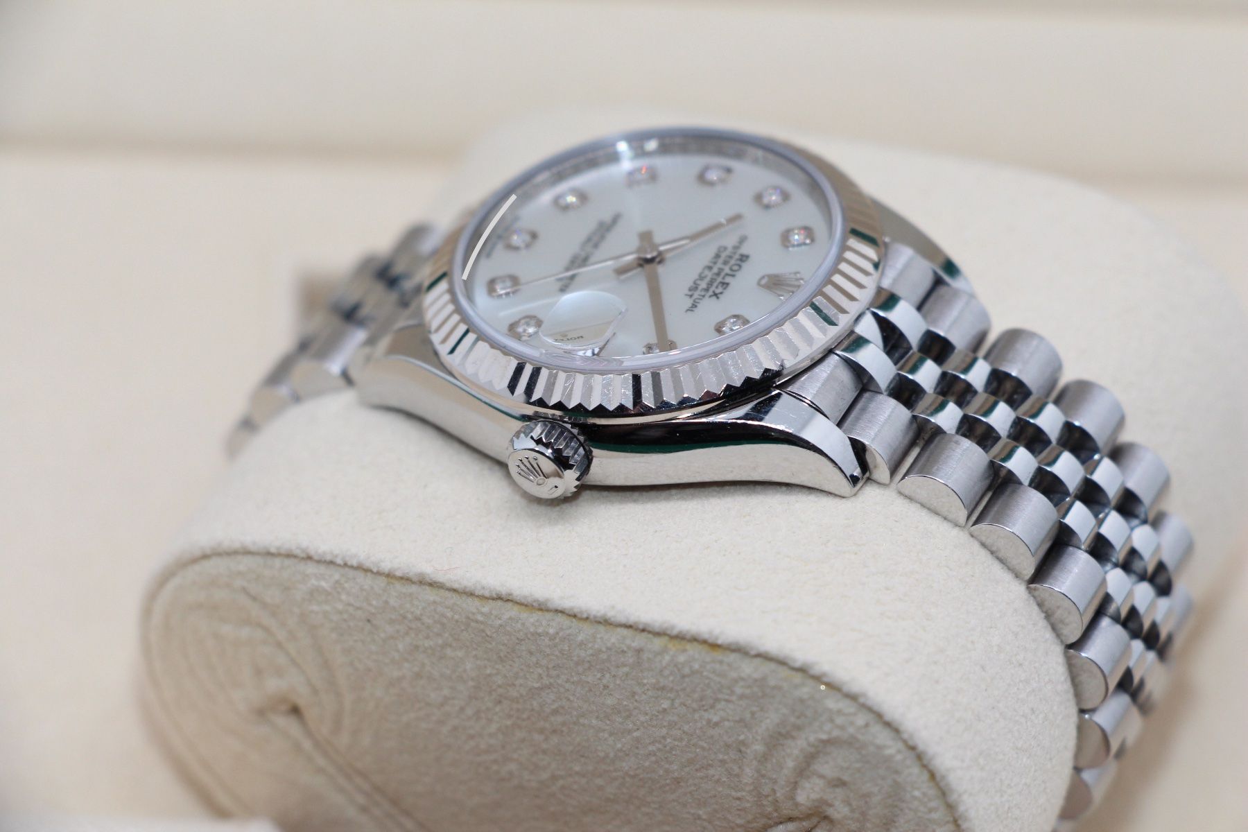 Rolex Orologi: Rolex Datejust 31 MOP Diamonds Ref. 278274, Full-Set 1. Hand – Usato da Zug venduto da eMDi_Collection 6