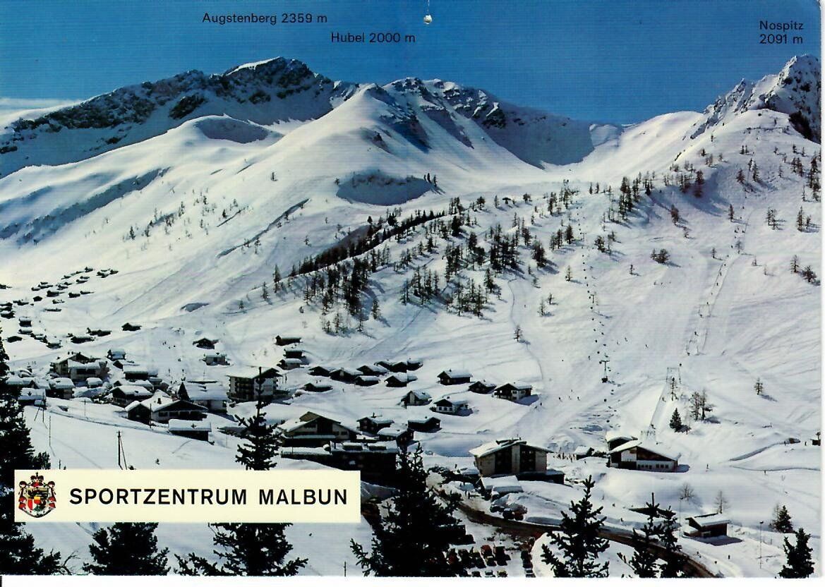 Ansichtskarten: Sportzentrum Malbun – Gebraucht aus Hochdorf von Ziegel-16
