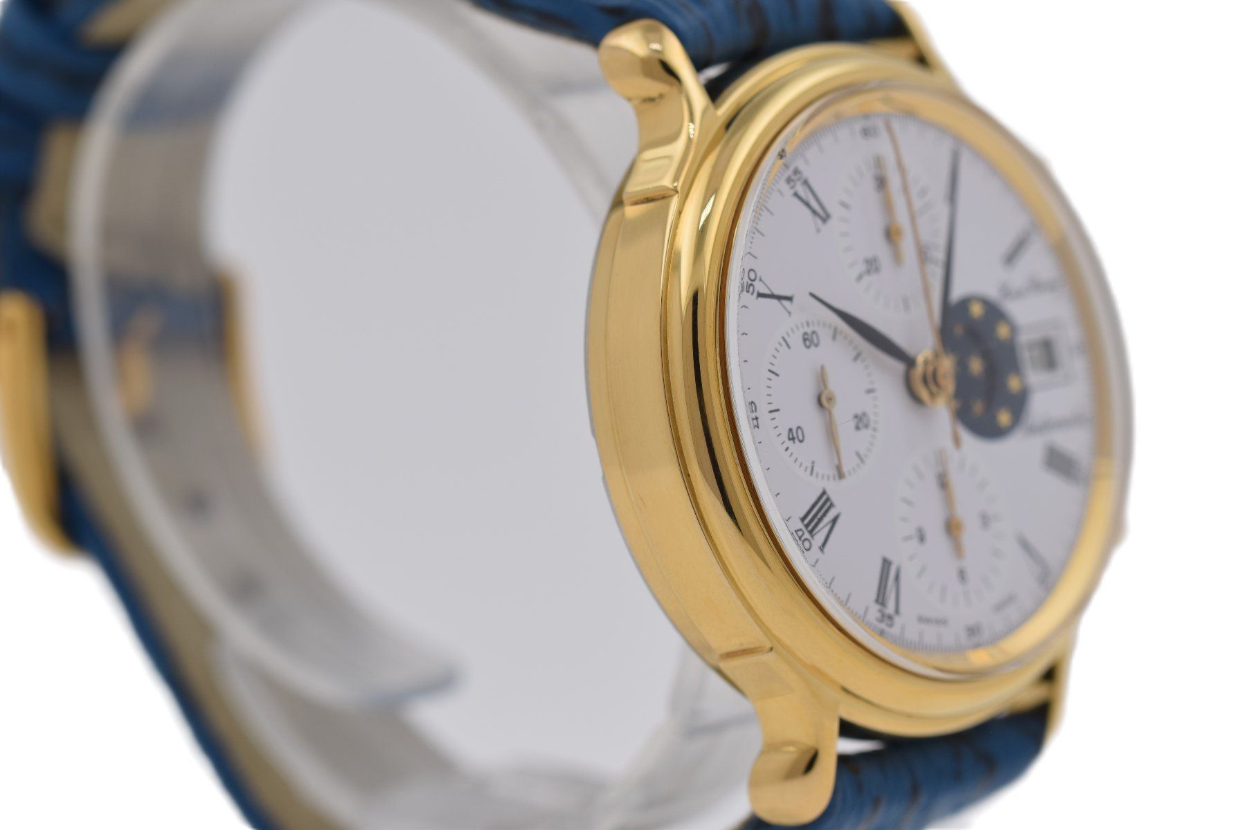 Orologi: Henri Berney Chronograph Mondphase Valjoux 7750 – Usato da Arni AG venduto da magnetKRAFT 3