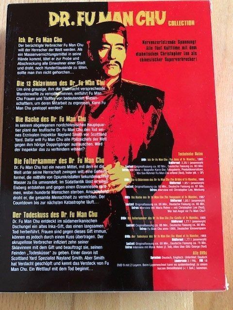 Tutti i DVDs: Dr. Fu Man Chu Collection – Usato da Bubikon venduto da cinerama01 1