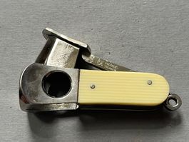 Vintage Taschen-Zigarrenschneider Pfeilring 5610 62 mm