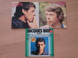 3 LP  Jacques Brel