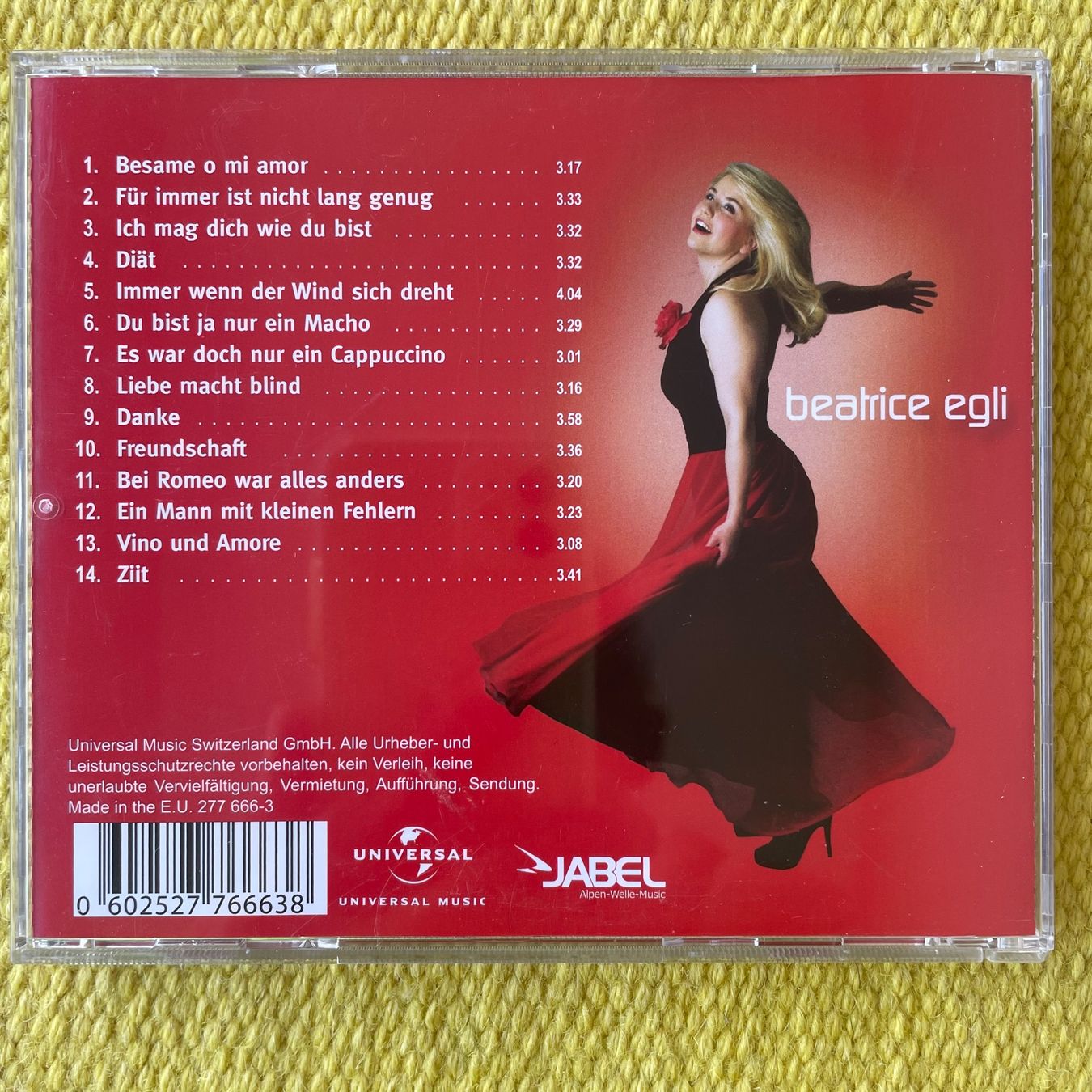 CDs: BEATRICE EGLI-FEUER UND FLAME – Gebraucht aus Rorschacherberg von CD-Roli 1