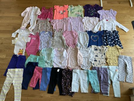 Kleiderpaket Sommer Baby Mädchen Grösse 74/80