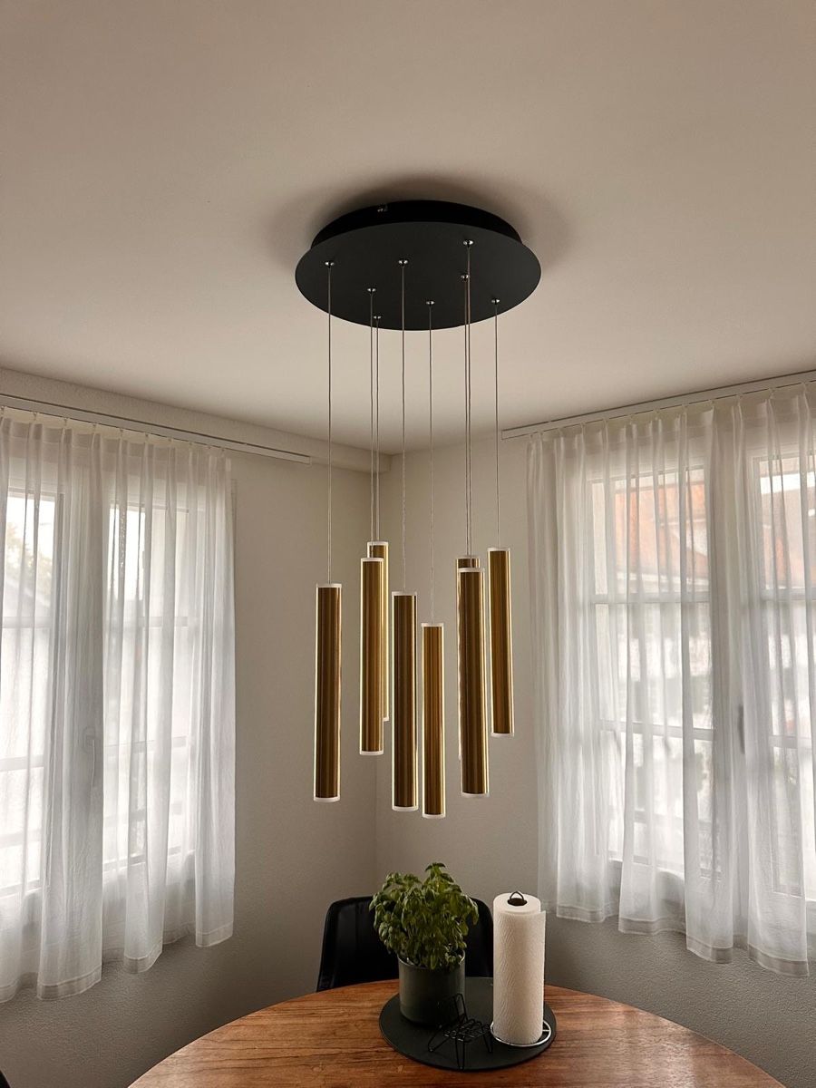 Livique Lampadari & plafoniere: Hängelampe Gold Schwarz – Nuovo (secondo la descrizione) da Rapperswil SG venduto da yzy_r75v 1