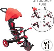 Globber Trike Explorer 4 in 1, Rot, gebraucht, guter Zustand
