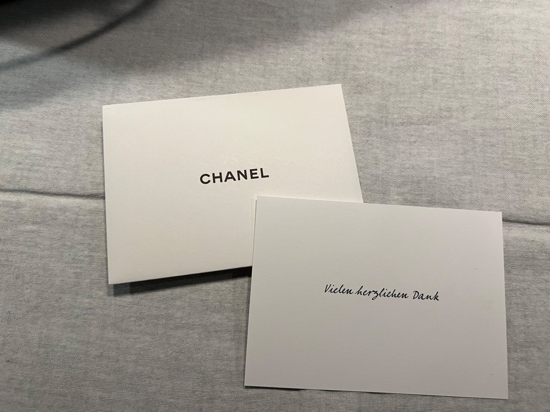 Cartoline: Chanel Grusskarte – Nuovo e nell'imballaggio originale da Inwil venduto da 27sonnenschein 1