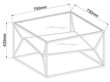 Mömax Tische: Couchtisch 75x75 Metall/Glas – Neu (gemäss Beschreibung) aus Kloten von Flower_007 6