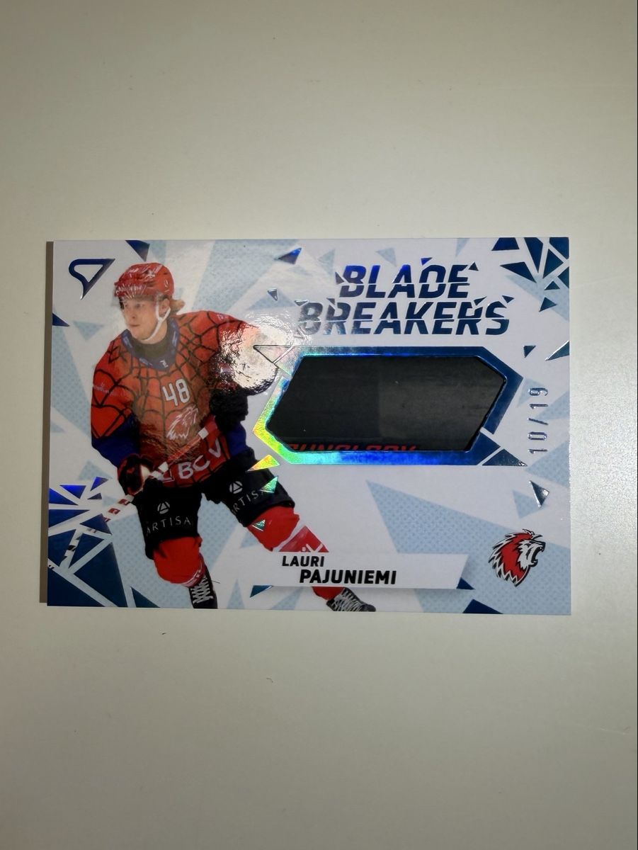 Sportzoo Carte collezionabili: Lauri Pajuniemi - Blade Breakers 24/25 - 10/19 – Nuovo (secondo la descrizione) da Wahlen b. Laufen venduto da mber96