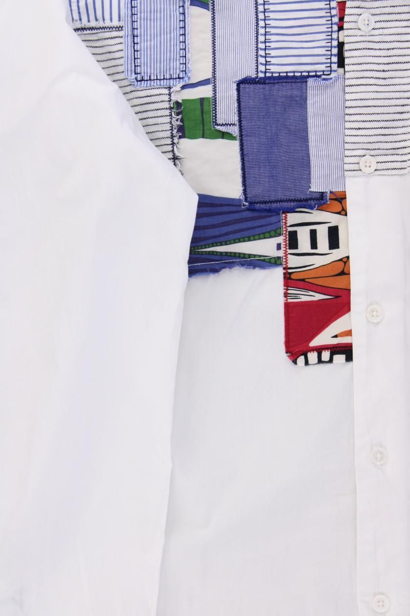Chemises: Desigual Langarmhemd Gr. M weiß – D'occasion à Neustadt an der Waldnaab par SecondLifeFashion 2