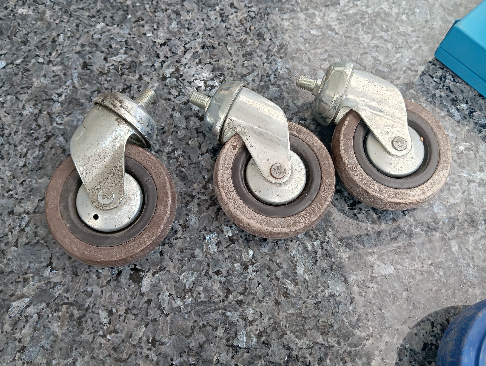 Altro per stoccaggio & trasporto: 3x Schwerlastrollen, Lenkrollen, Rollen, Räder, Werkstatt – Usato da Lostorf venduto da Jalbi 2
