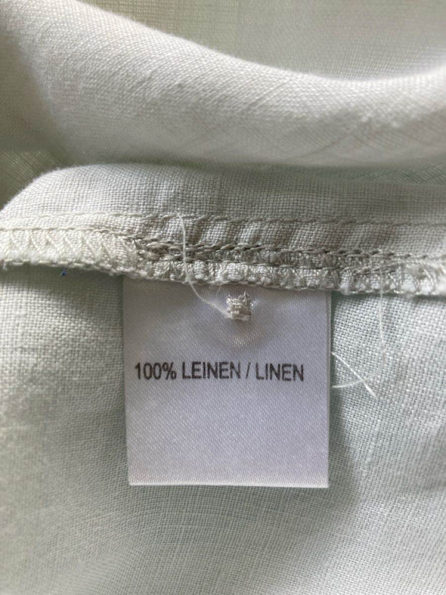 Paul Kehl Top: 100% Leinenbluse Ärmellos Grösse 40 Hellgrau Leinen – Usato da Frenkendorf venduto da Bleandro 3