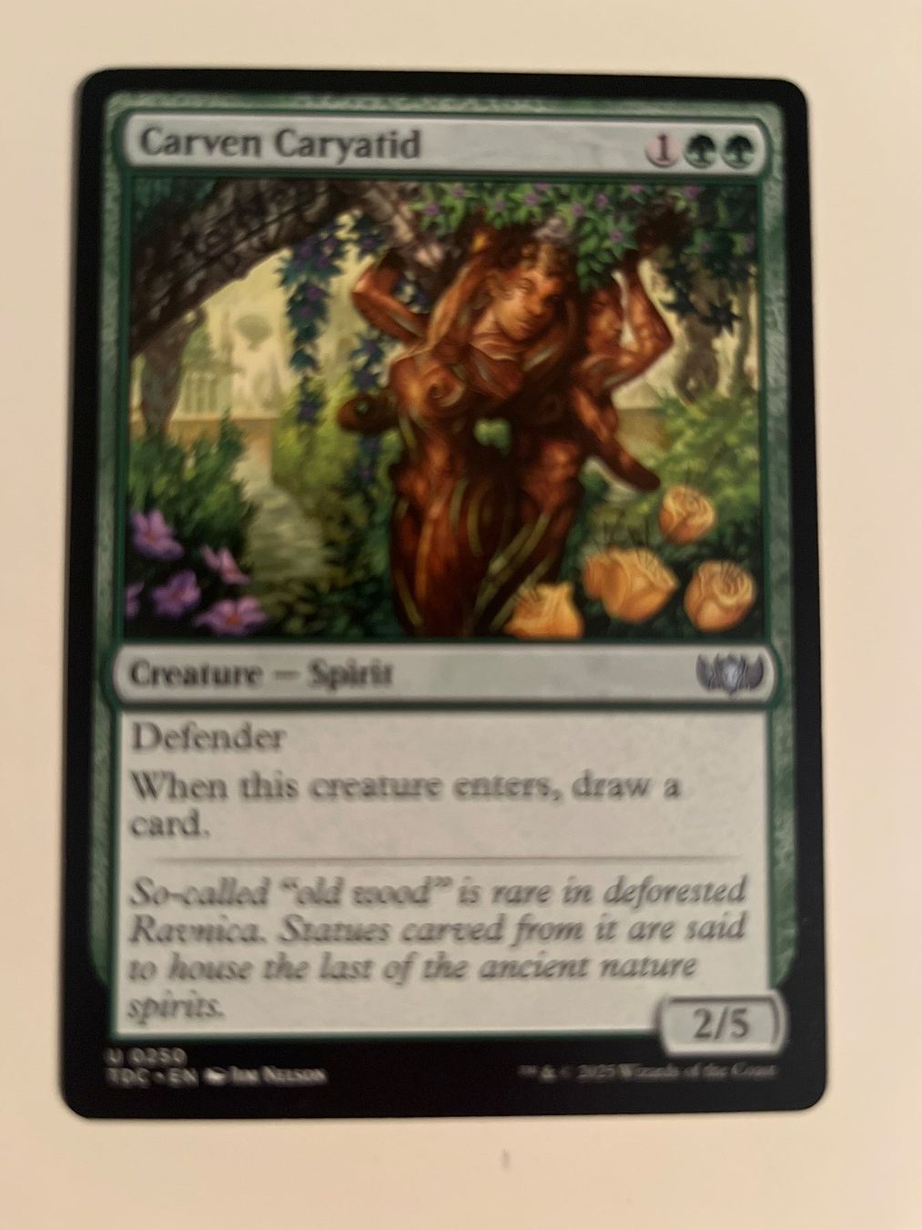 Magic The Gathering Carte collezionabili: 1 x Carven Caryatid - Magic: The Gathering - MtG – Usato da Kriens venduto da Shadi1980