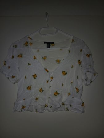 Top mit Blümchen