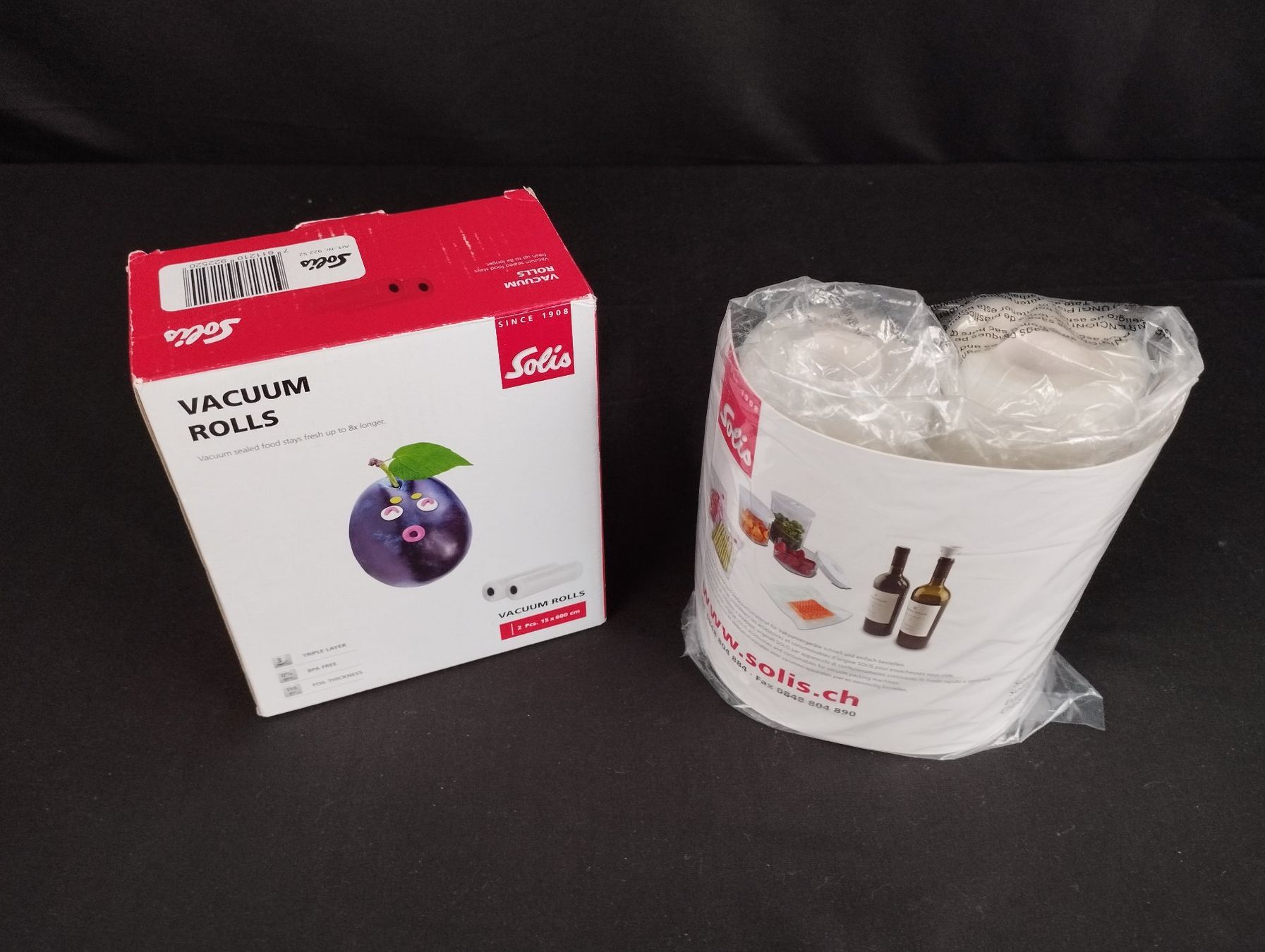 Solis Appareils de cuisine: SOLIS Vacuum Rolls 2er Pack – D'occasion à Schübelbach par Restwert_Schubelbach