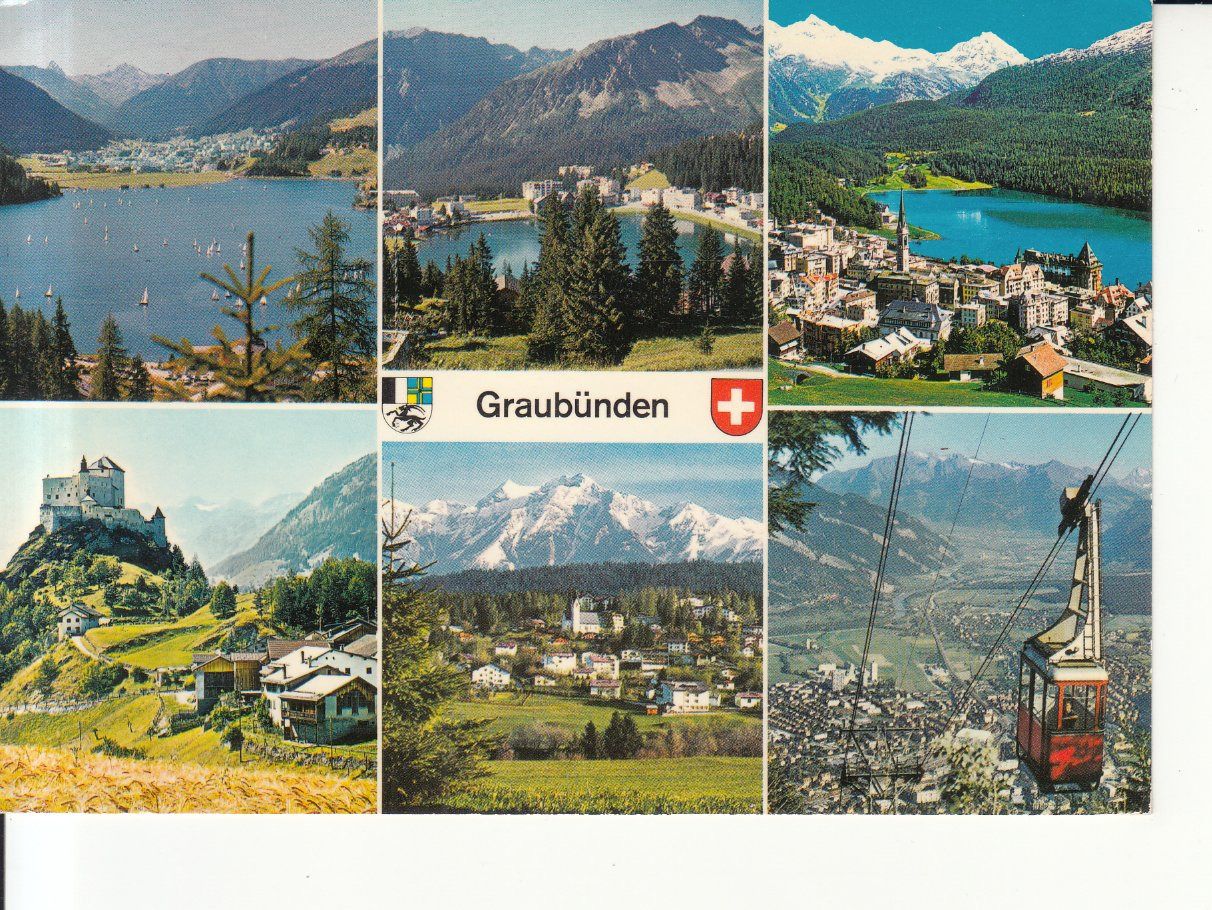 Cartoline postali: Graubünden 1972 – Usato da Bürglen TG venduto da StampGraf