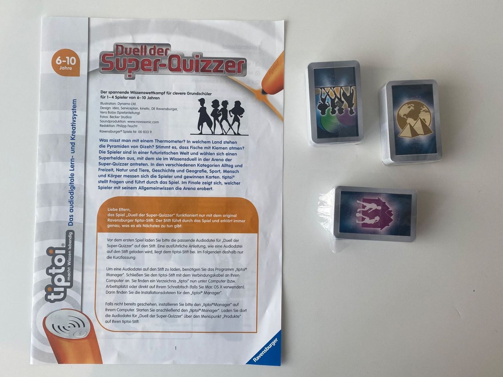 Tiptoi Giochi: Tiptoi Duell der Super-Quizzer – Nuovo (secondo la descrizione) da Mellingen venduto da Lapequenita 2