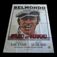 Affiche originale "Flic ou voyou" 1979 (Impérial Lausanne)