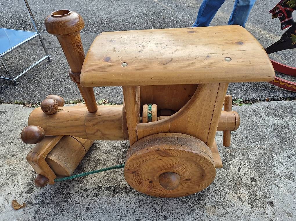 Giocattoli: Schöne Holzdampfwalze – Usato da Itingen venduto da Joschi016 2