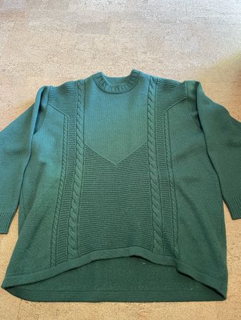 Strickpullover Grün