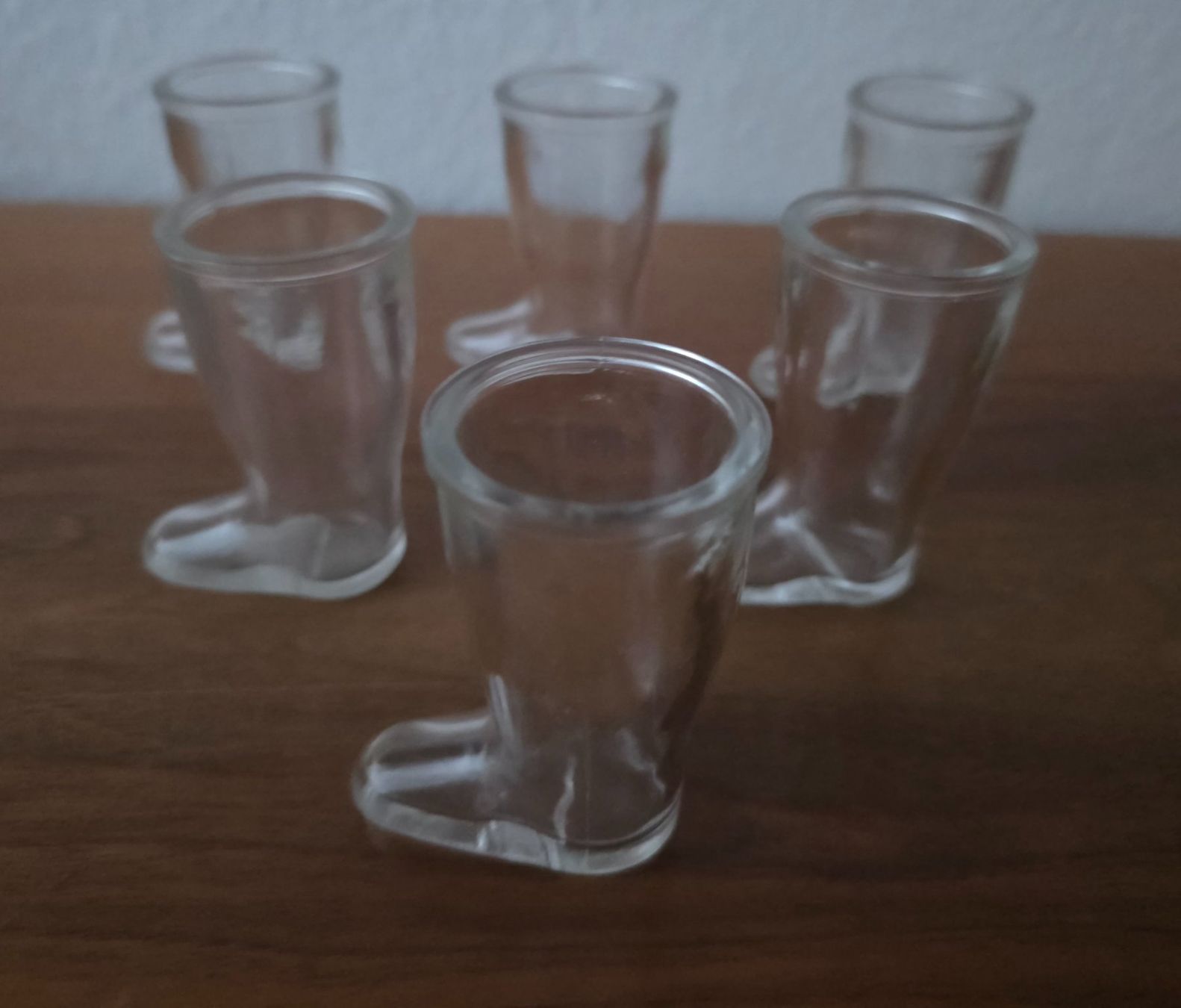 Bicchieri: 6 SCHNAPSGLÄSER "STIEFEL" (Versand möglich) – Usato da Engelberg venduto da Rotti13 3
