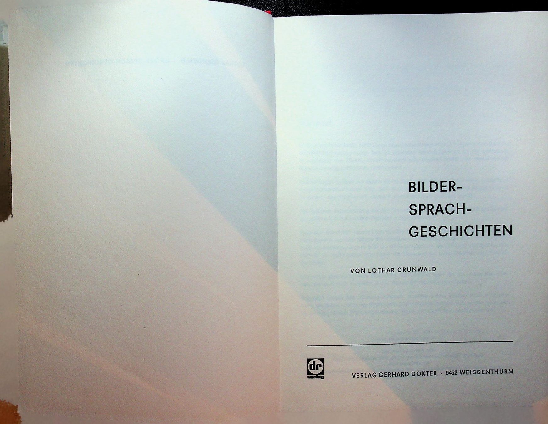 Libri: Lothar Grunwald Bilder-Spruch-Geschichten – Usato da Reitnau venduto da Zaomir 1