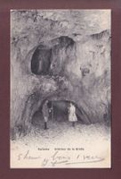 VALLORBE - Intérieur de la Grotte - 1909
