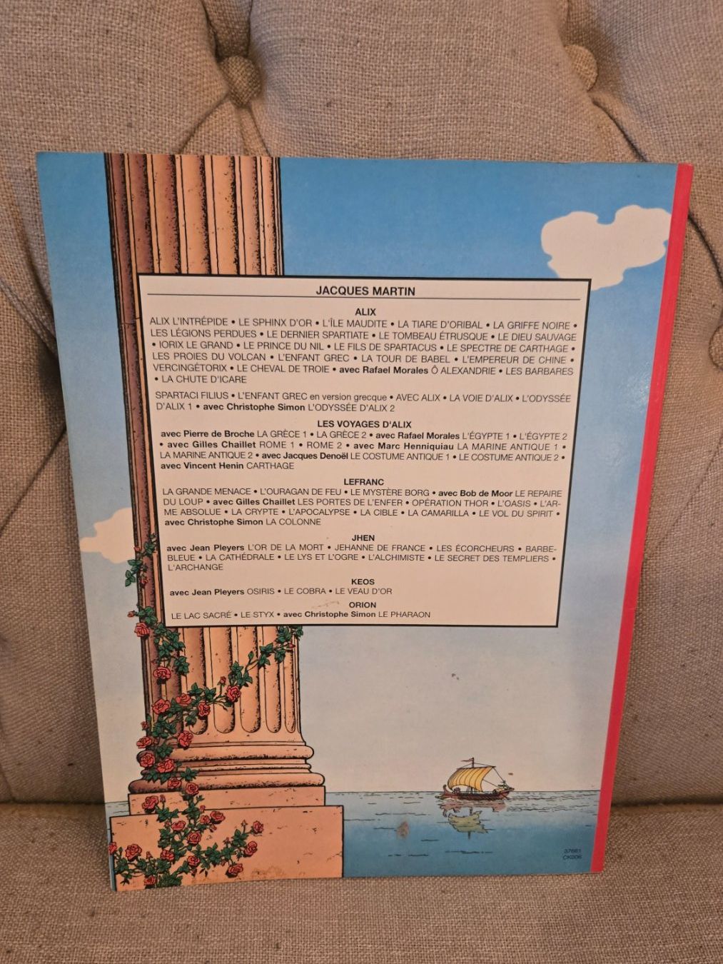 BD: Alix N°13 - Le spectre de  Carthage – D'occasion à Crémines par Blakedrake 1
