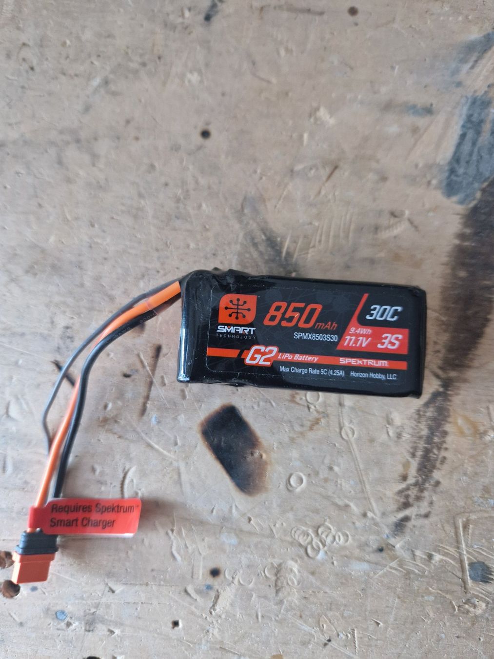 Modellismo RC: Lipo 850mAh 3S Smart G2 30C IC2 – Usato da Rothrist venduto da trang68
