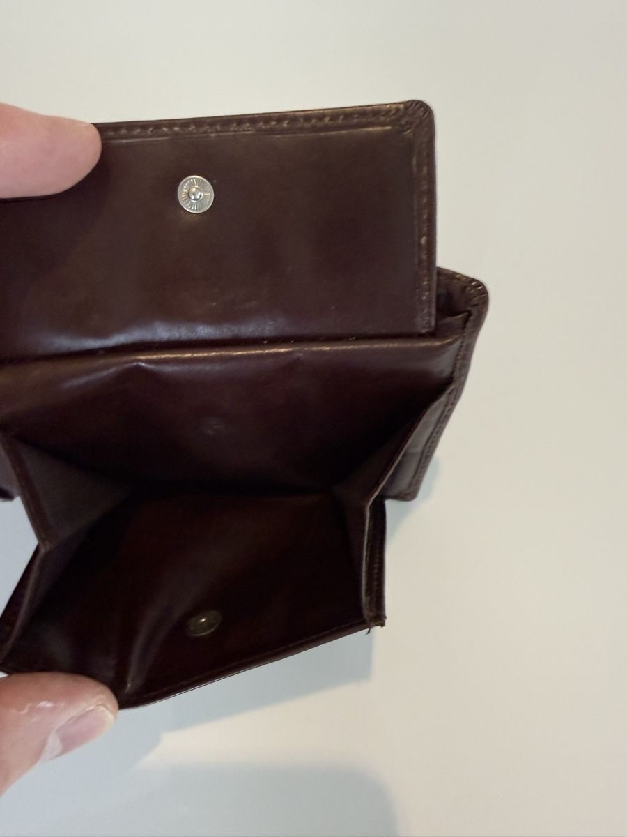 Portafogli: Geldtasche Leder braun – Usato da Ueken venduto da salomon.t9 3