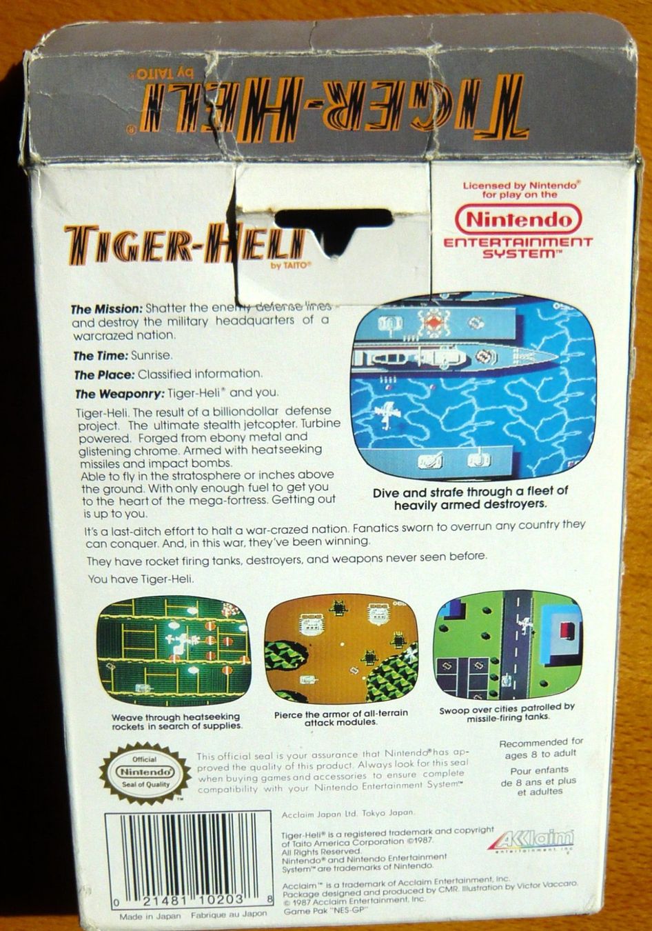 Nintendo Jeux: NES : Tiger Heli, CIB – D'occasion à Onex par Jaguar1986 3