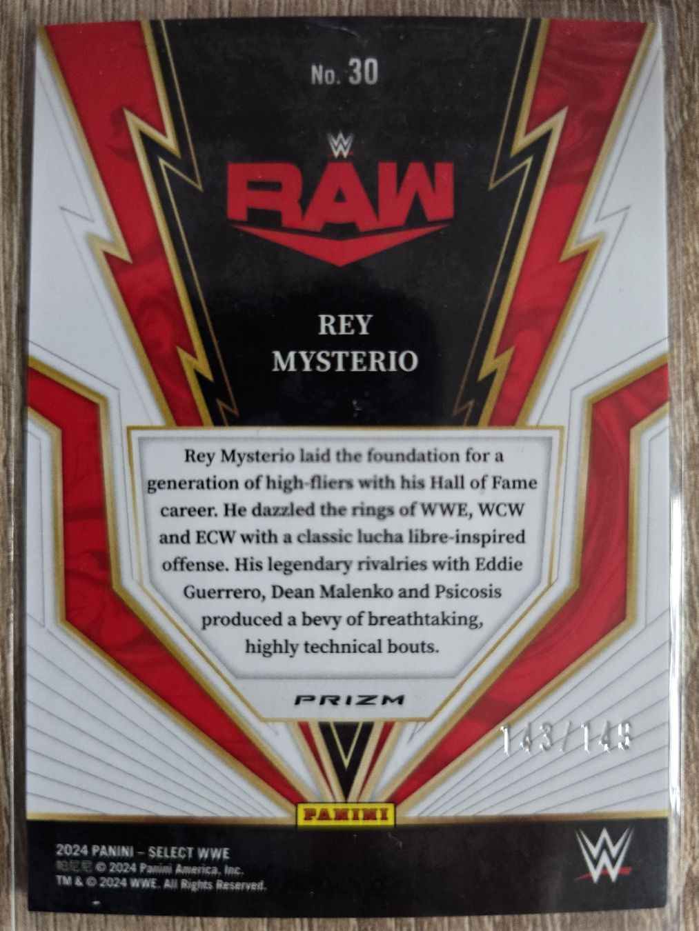 Panini Carte collezionabili: Panini Select Rey Mysterio /149 – Nuovo (secondo la descrizione) da St. Gallen venduto da SaintCity 1