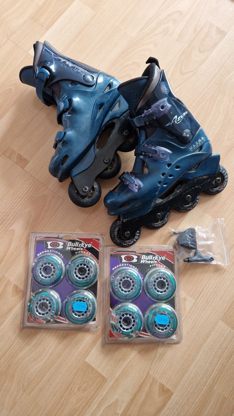 Pattini in linea & Pattini a rotelle: Inline Skates EU Gr.40 – Usato da Therwil venduto da macjack08
